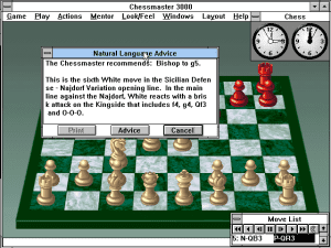 The Chessmaster 3000 Multimedia Gameplay (Windows 3.x)