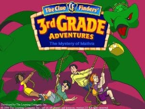 The ClueFinders 3rd Grade Adventures: The Mystery of Mathra Gameplay (Windows)