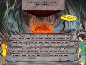 The ClueFinders 6th Grade Adventures: The Empire of the Plant People Gameplay (Windows)