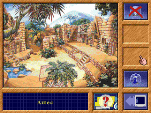 The Crystal Maze Gameplay (DOS)