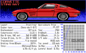 The_Duel_Test_Drive_II_Car_Disk-The_Muscle_Cars Gameplay (DOS)
