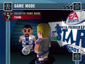 The F.A. Premier League Stars 2001 Gameplay (Windows)