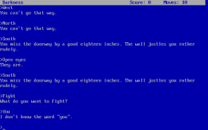 The Hitchhiker's Guide to the Galaxy Gameplay (DOS)