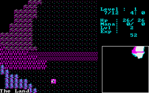 The Land Gameplay (DOS)