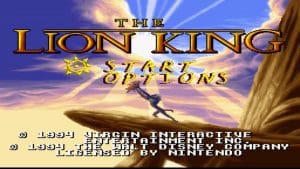 The Lion King Gameplay (SNES)