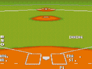 The Majors: Pro Baseball Gameplay (Game Gear)