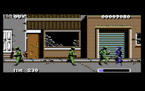 The Ninja Warriors Gameplay (Commodore 64)