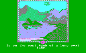 The Shadows of Mordor Gameplay (DOS)