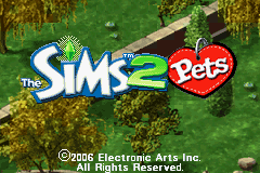 The Sims 2: Pets Gameplay (Game Boy Advance)