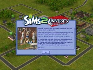The Sims 2: University Gameplay (Windows)