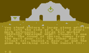 The Stone of Sisyphus Gameplay (Atari 8-bit)