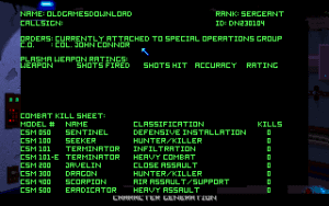 The Terminator 2029: Operation Scour Gameplay (DOS)