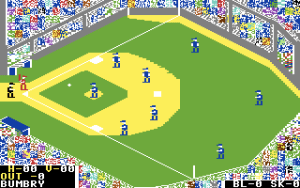 The World's Greatest Baseball Game Gameplay (Commodore 64)