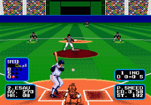 Tommy Lasorda Baseball Gameplay (Genesis)