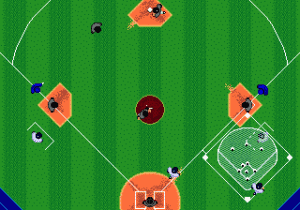 Tommy Lasorda Baseball Gameplay (Genesis)