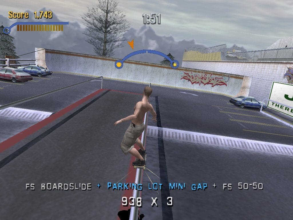 Tony Hawk's Pro Skater 3 Gameplay Windows