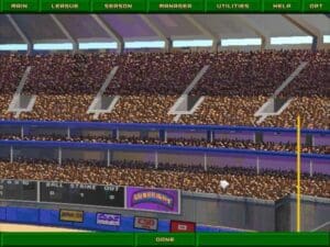 Tony La Russa Baseball 3 Gameplay (DOS)