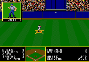 Tony La Russa Baseball Gameplay (Genesis)