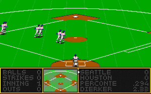 Tony La Russa's Ultimate Baseball Gameplay (DOS)