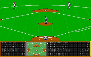 Tony La Russa's Ultimate Baseball Gameplay (DOS)
