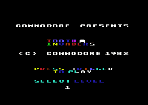 Tooth Invaders Gameplay (Commodore 64)