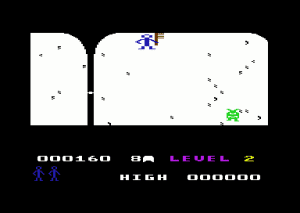Tooth Invaders Gameplay (Commodore 64)