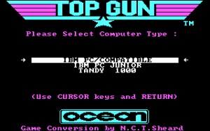 Top Gun Gameplay (DOS)