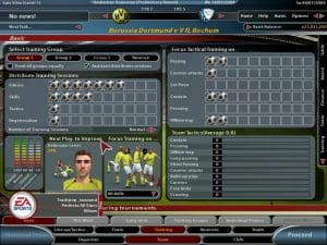 Total Club Manager 2005 Gameplay (Windows)