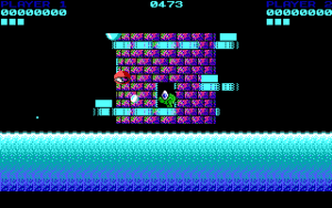 Tower Toppler Gameplay (DOS)