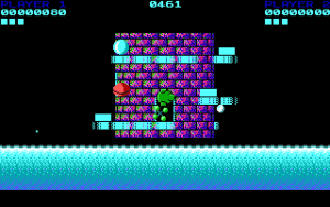 Tower Toppler Gameplay (DOS)