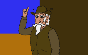 Town With No Name Gameplay (DOS)