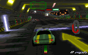 Track Attack Gameplay (DOS)