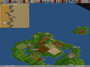 Transport Tycoon Deluxe Gameplay (DOS)