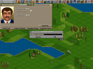 Transport Tycoon Gameplay (DOS)
