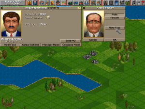 Transport Tycoon Gameplay (DOS)