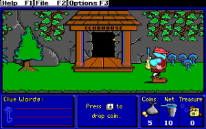 Treasure Mountain! Gameplay (DOS)