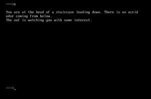 Trouble at the Quatt Wunkery Gameplay (DOS)