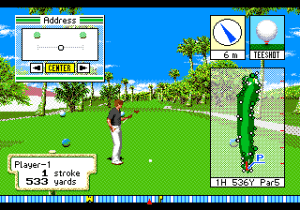 True Golf Classics: Waialae Country Club Gameplay (Genesis)
