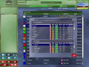 UEFA Manager 2000 Gameplay (Windows)