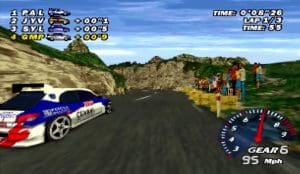 V-Rally Gameplay (Nintendo 64)