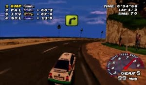 V-Rally Gameplay (Nintendo 64)