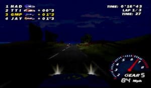 V-Rally Gameplay (Nintendo 64)