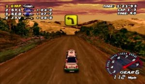 V-Rally Gameplay (Nintendo 64)