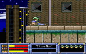 VanSlug X Mission Gameplay (DOS)