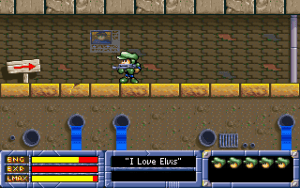 VanSlug X Mission Gameplay (DOS)