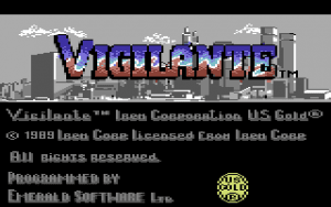 Vigilante Gameplay (Commodore 64)