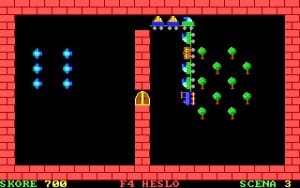 Vlak Gameplay (DOS)