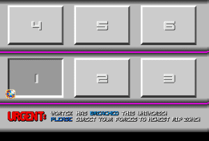 Vortex Gameplay (Amiga)