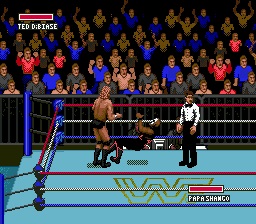 WWF Super WrestleMania Gameplay (Sega Genesis)