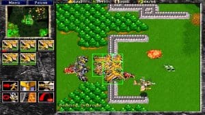 Warcraft II: Tides of Darkness Gameplay (DOS)